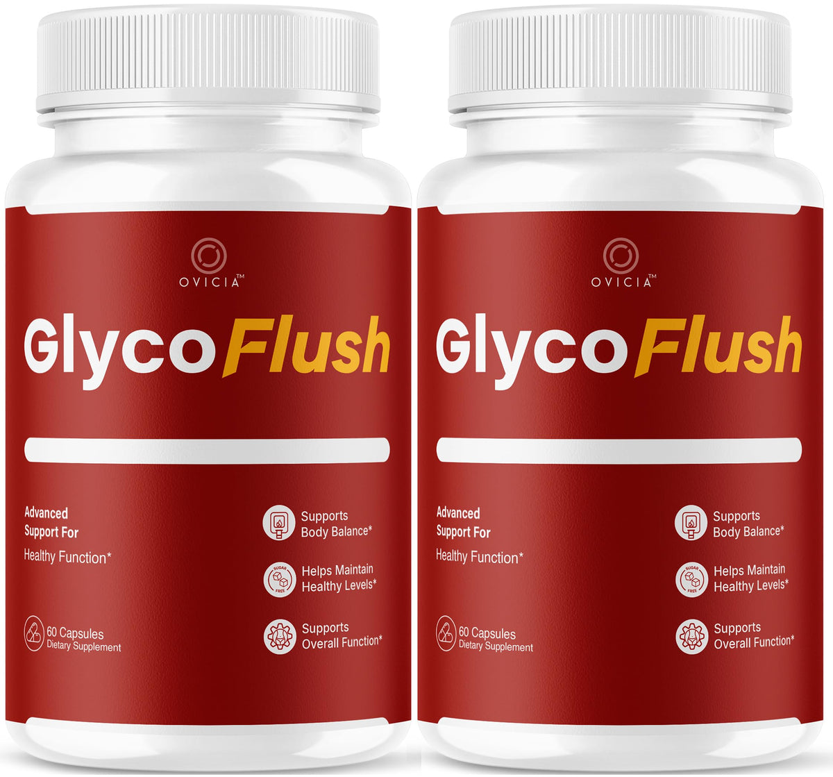 OVICIA GlycoFlush 120 gélules vue de face