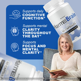 OVICIA HarmoBrain gélules montrant la taille des capsules