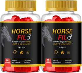 OVICIA Horsefil Gummies 120 gummies vue de devant