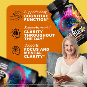 OVICIA IQ Blast Plus Capsules 60 pièces sur fond blanc