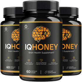 OVICIA IQHoney Capsules pack de 180 capsules sur fond blanc