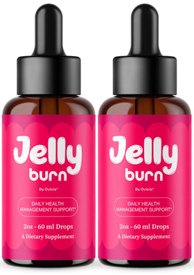 OVICIA Jelly Burn Drops 2 Pack avec deux bouteilles