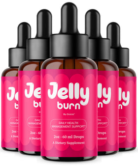 OVICIA Jelly Burn Drops 5 flacons vue avant
