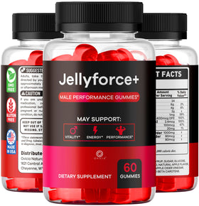 OVICIA Jelly Force Gummies avec vue d'ensemble du produit