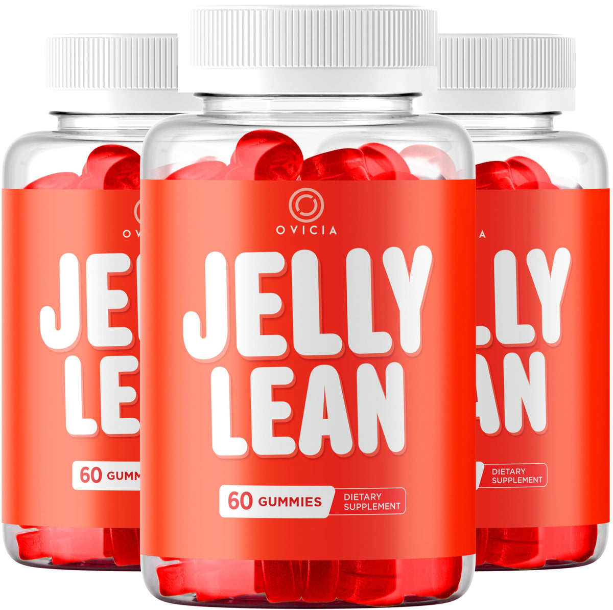 OVICIA Jelly Lean Gummies 180 Gummies pack avant