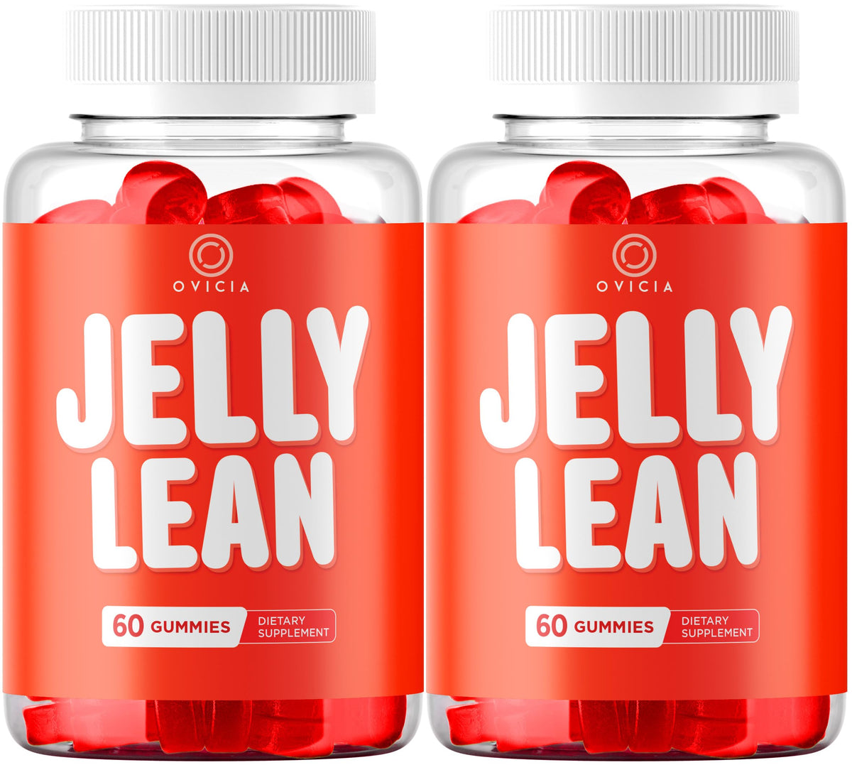 OVICIA Jelly Lean Gummies paquet de 120 gummies devant