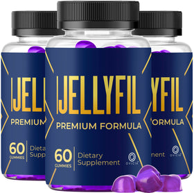OVICIA Jellyfil Gummies Pack de 3, 180 Gummies pour le bien-être