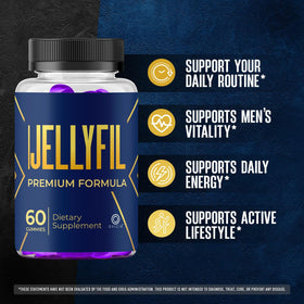 OVICIA Jellyfil Gummies packaging details