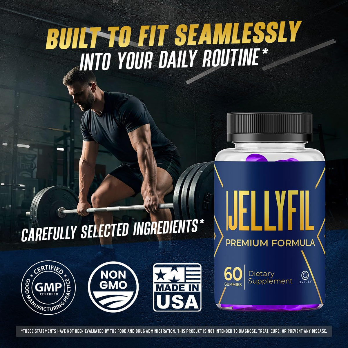 OVICIA Jellyfil Gummies prise quotidienne