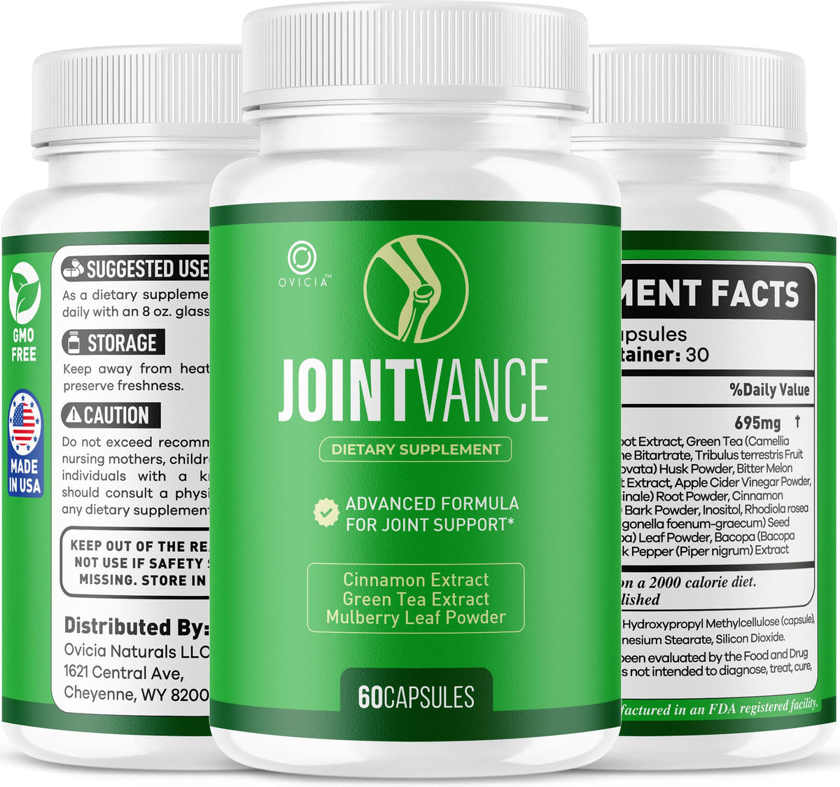 OVICIA JointVance capsules 60 unités avec une cuillère doseuse