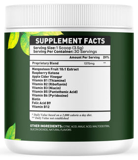 OVICIA Leaftide Powder 180g avec un mode de vie actif