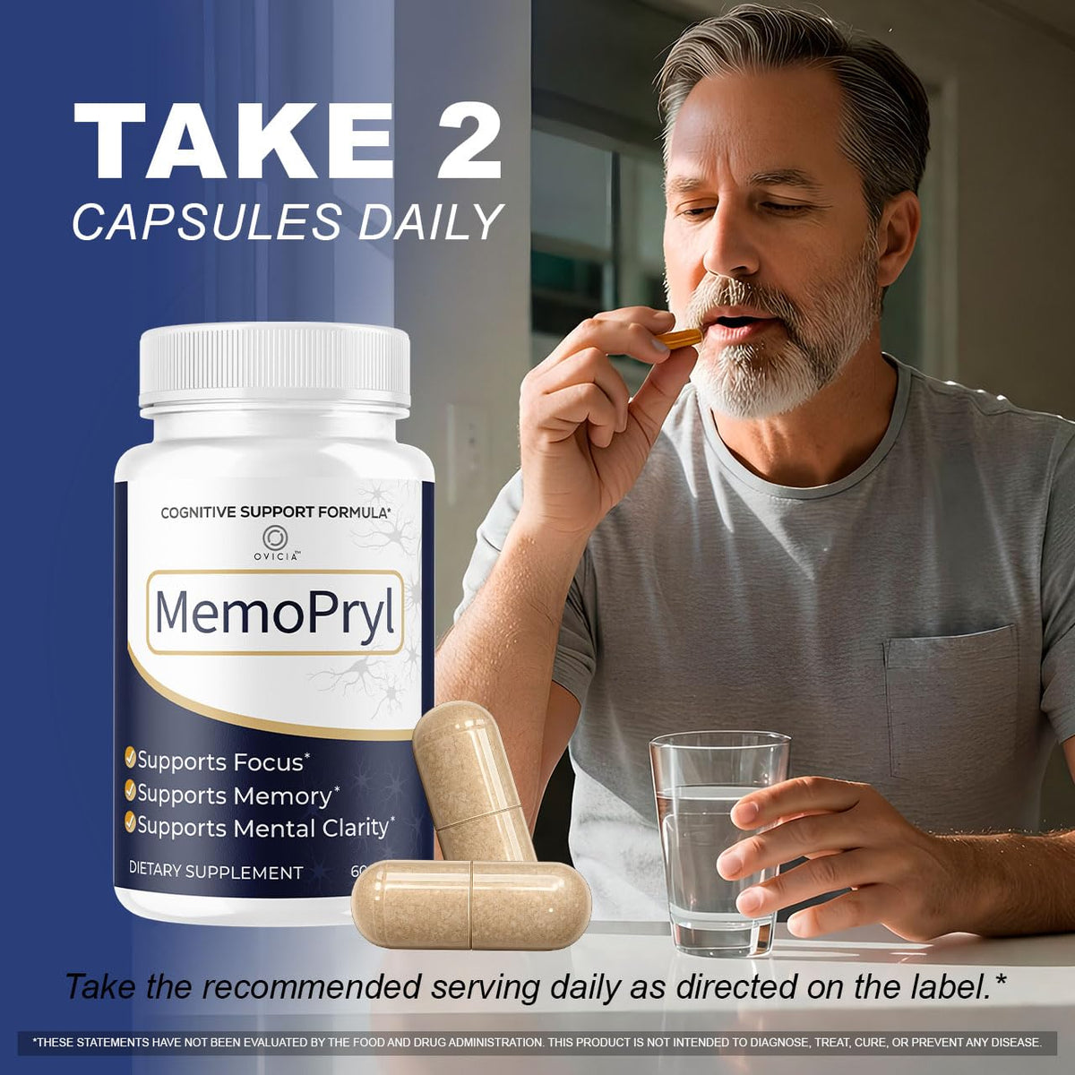 OVICIA Memopryl Capsules in a lifestyle setting