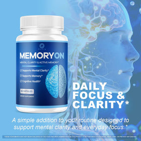 OVICIA MemoryOn Capsules 60 capsules profil avec étiquette