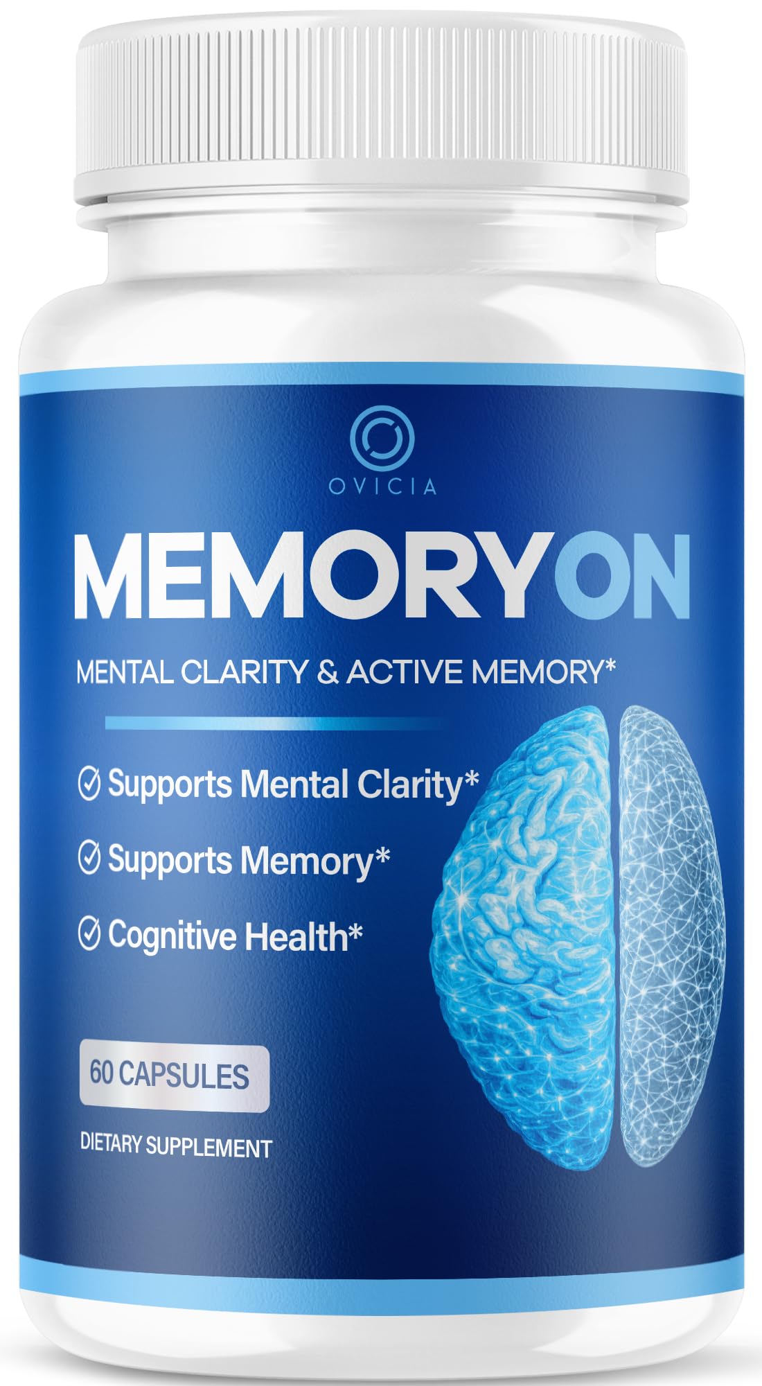 OVICIA MemoryOn Capsules 60 capsules vue avant avec emballage