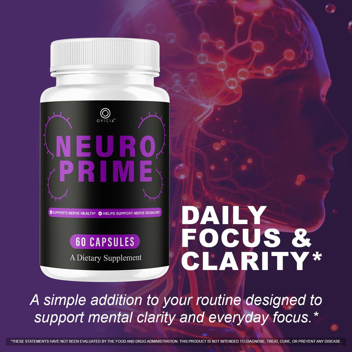 OVICIA NeuroPrime gélules vue de face