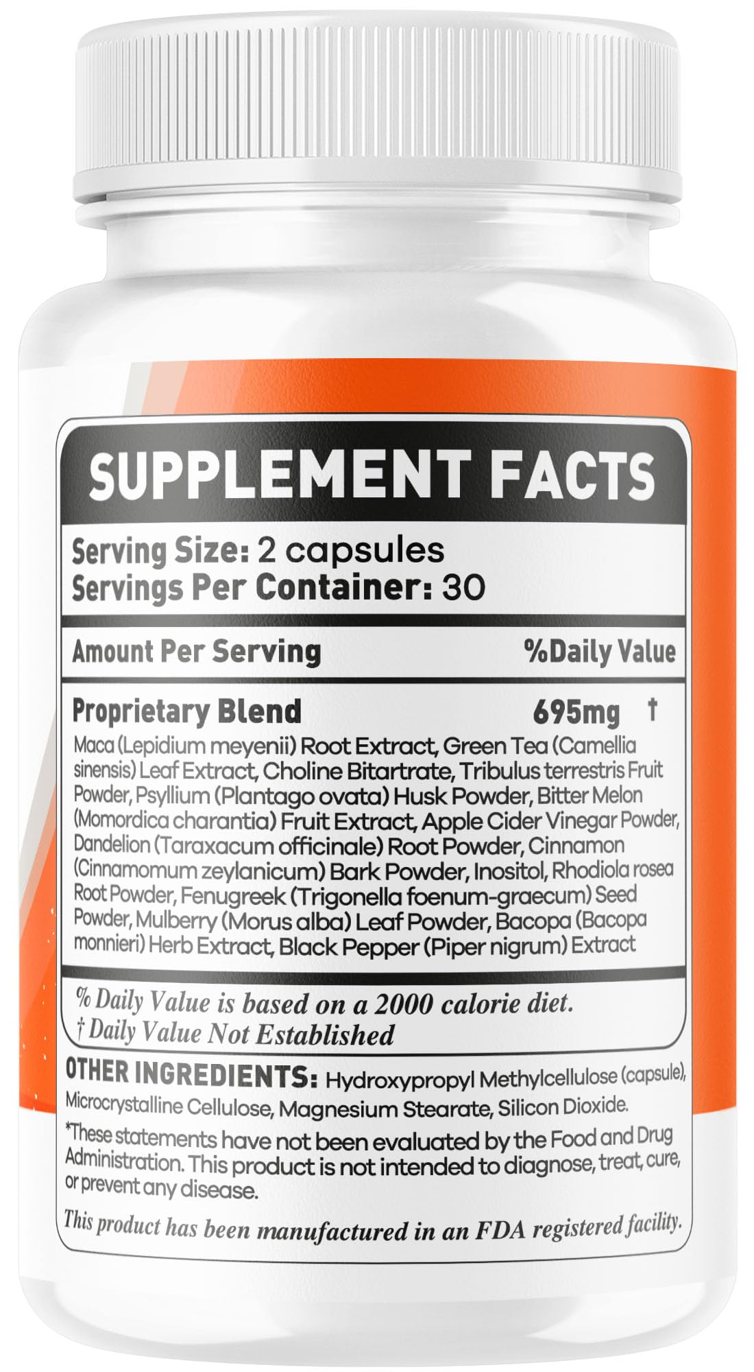 OVICIA NovaBiome Capsules affichant le poids de 150g