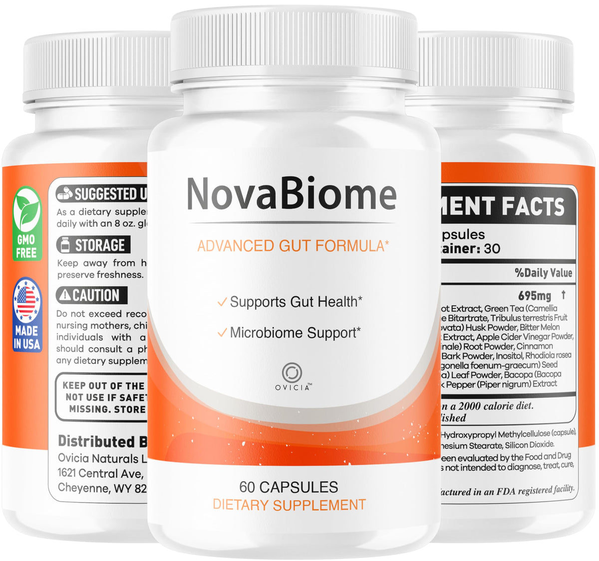OVICIA NovaBiome Capsules dans un cadre de vie quotidienne