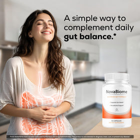 OVICIA NovaBiome Capsules emballage arrière