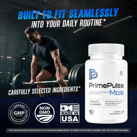OVICIA Pulse Male Pills ouvertes avec capsules visibles