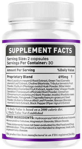 OVICIA Sodatide Capsules 60 capsules sur une table