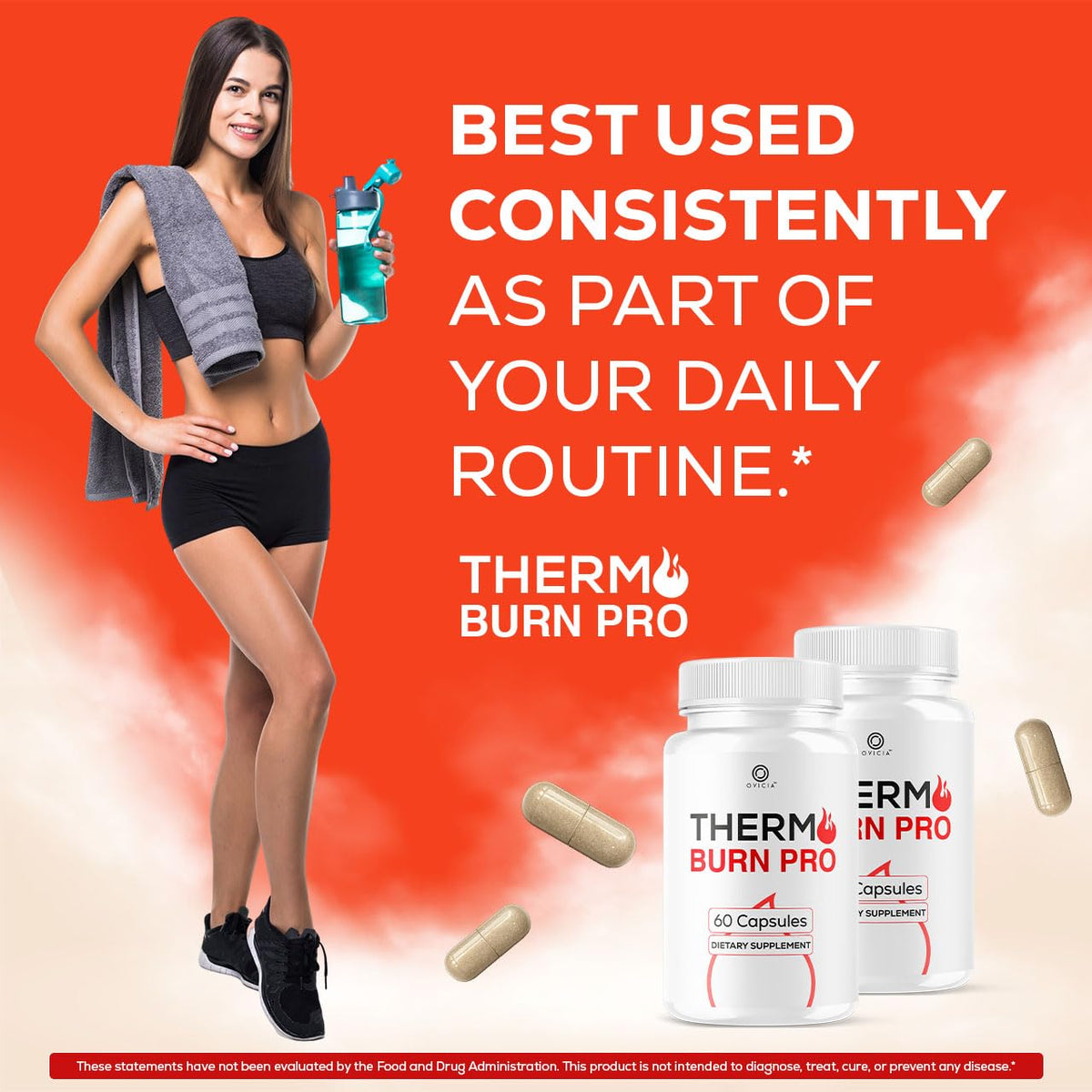 OVICIA Thermo Burn Pro Capsules, ingrédients naturels