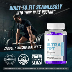 OVICIA Ultra TRT Gummies dosage recommandé de 2 gummies