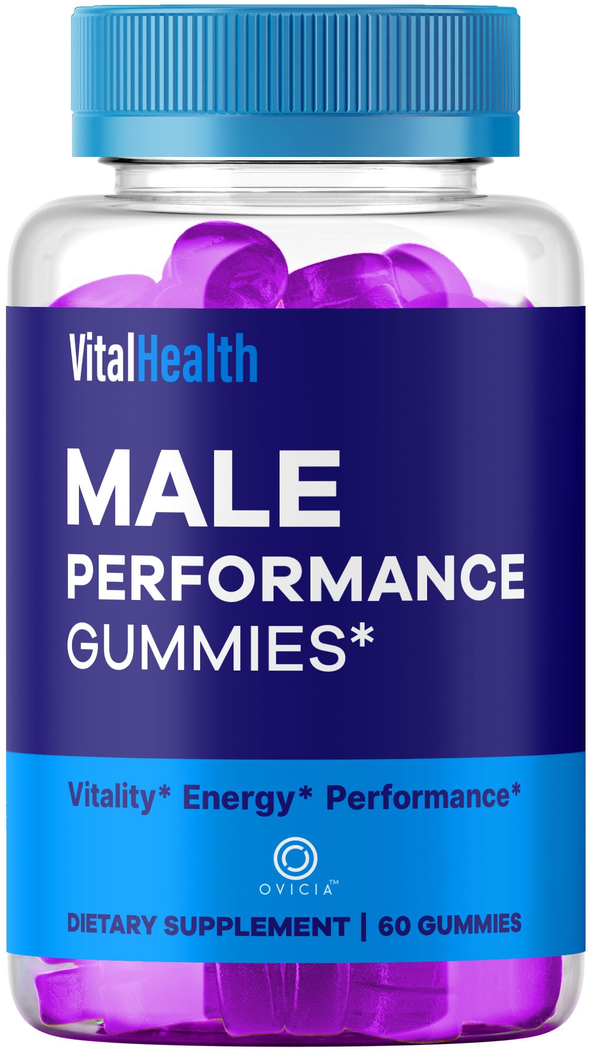 OVICIA Vital Health Gummies 60 gummies packaging front view