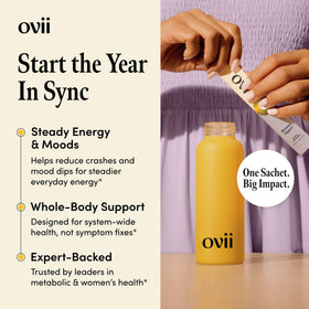 Ovii Complément Alimentaire Myo-Inositol 30 Servs vue arrière