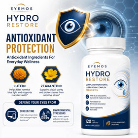 Ovofem Eyemos Hydro Restore avec d'autres compléments alimentaires