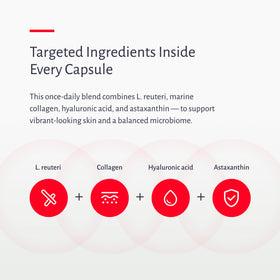 Oxiceutics Gut to Glow supplement facts label