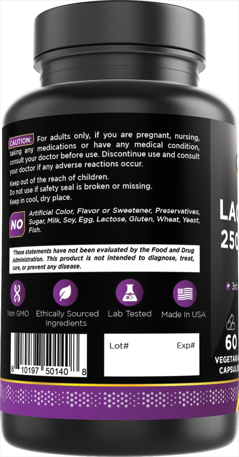 Oxify Lactoferrin 250 mg sur un fond naturel