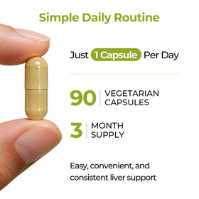 OxyEnergy Chardon-Marie bouteille ouverte montrant les capsules
