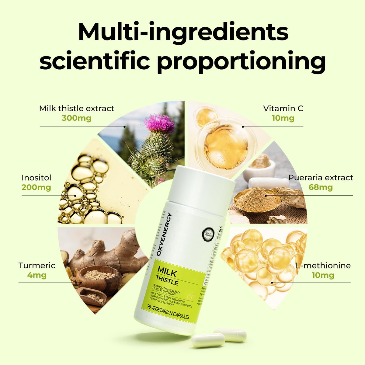OxyEnergy Détox du Foie, boîte avec 90 capsules
