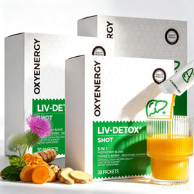 OxyEnergy Détox Foie boîte contenant 30 sticks de 20ml