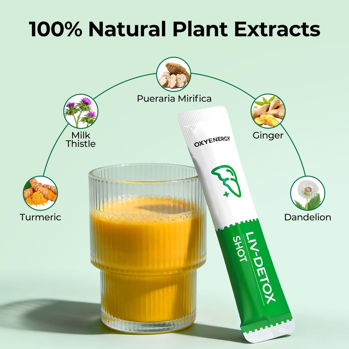 OxyEnergy Détox Foie stick de 20ml avec goût orange