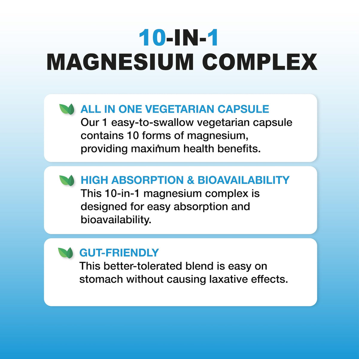 P Puregen Labs Complexe de Magnésium 10 en 1 500mg avec capsule ouverte