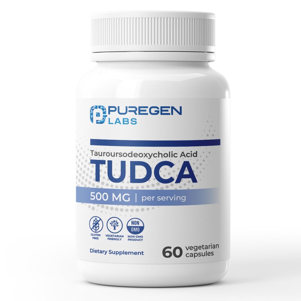 P Puregen Labs TUDCA 500mg boîte vue de face