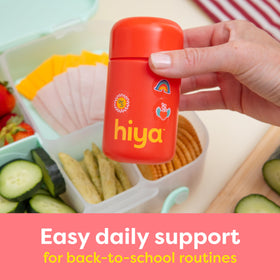 Pack d'autocollants inclus avec HIYA Fer+ pour Enfants