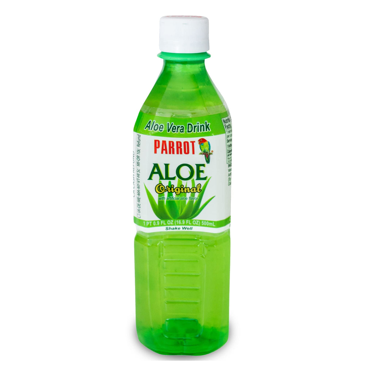 Pack de 10 bouteilles de boisson Aloe Vera PARROT 500mL