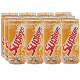 Pack de 12 bouteilles de Supligen Complément Alimentaire Liquide Saveur Cacahuète