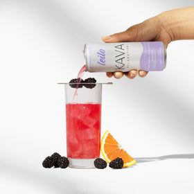 Pack de 12 canettes de boisson pétillante au Kava LEILO