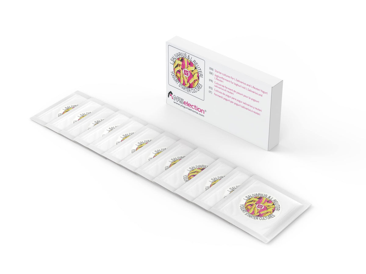Pack de 12 sachets de cultures NPSelection pour yaourt
