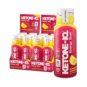 Pack de 12 shots Ketone-IQ sans caféine avec étiquette