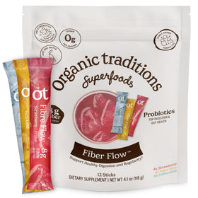 Pack de 12 sticks de Fibre Flow Organic Traditions