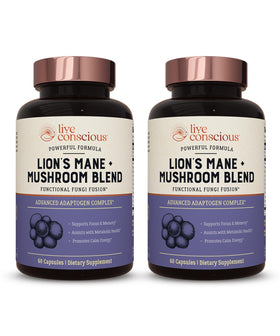 Pack de 120 capsules de Live Conscious Lion's Mane