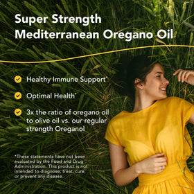 Pack de 2 flacons d'Oreganol Super Strength, huile d'origan sauvage