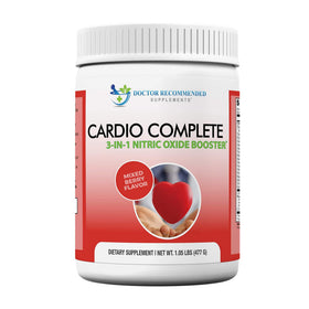 Pack de 2 flacons de Cardio Complete sur fond blanc