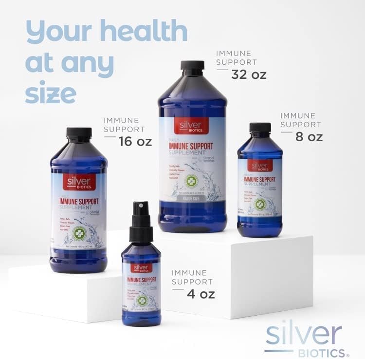 Pack de 2 Silver Biotics sur une table