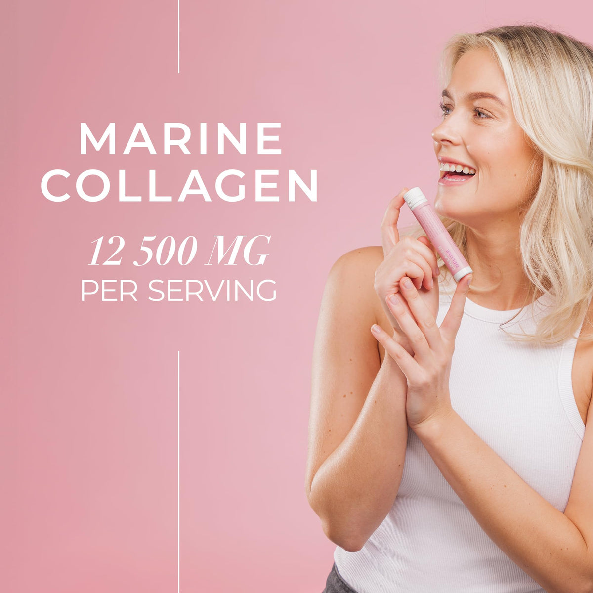Pack de 2 Swedish Collagen Shots de 60 doses avec emballage