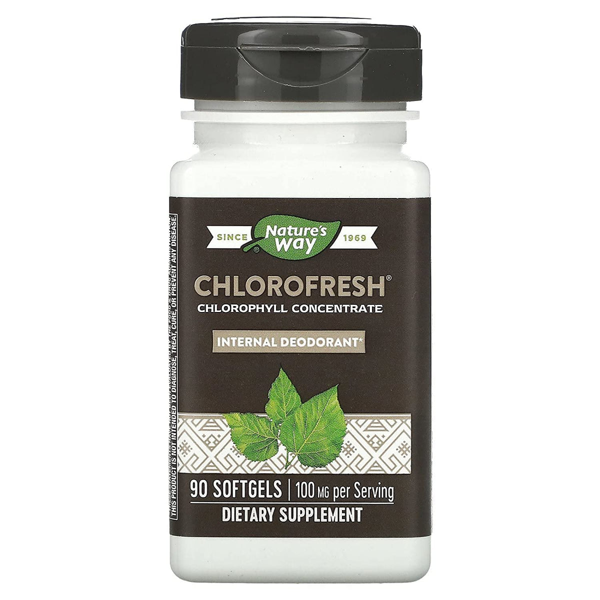 Pack de 2 x Nature's Way Chlorofresh 90 gélules vue de face